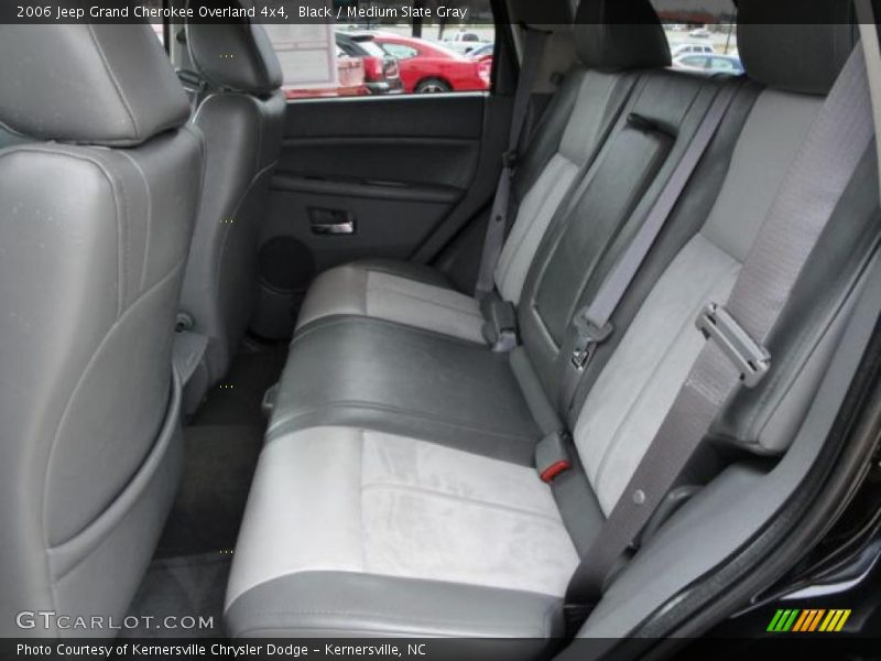 Black / Medium Slate Gray 2006 Jeep Grand Cherokee Overland 4x4
