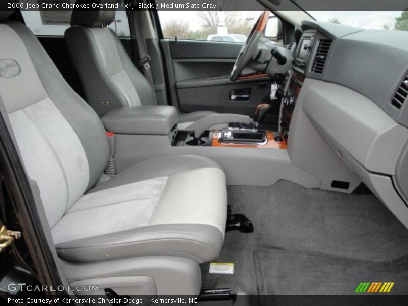Black / Medium Slate Gray 2006 Jeep Grand Cherokee Overland 4x4