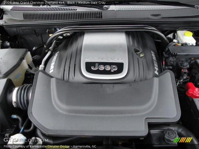 Black / Medium Slate Gray 2006 Jeep Grand Cherokee Overland 4x4