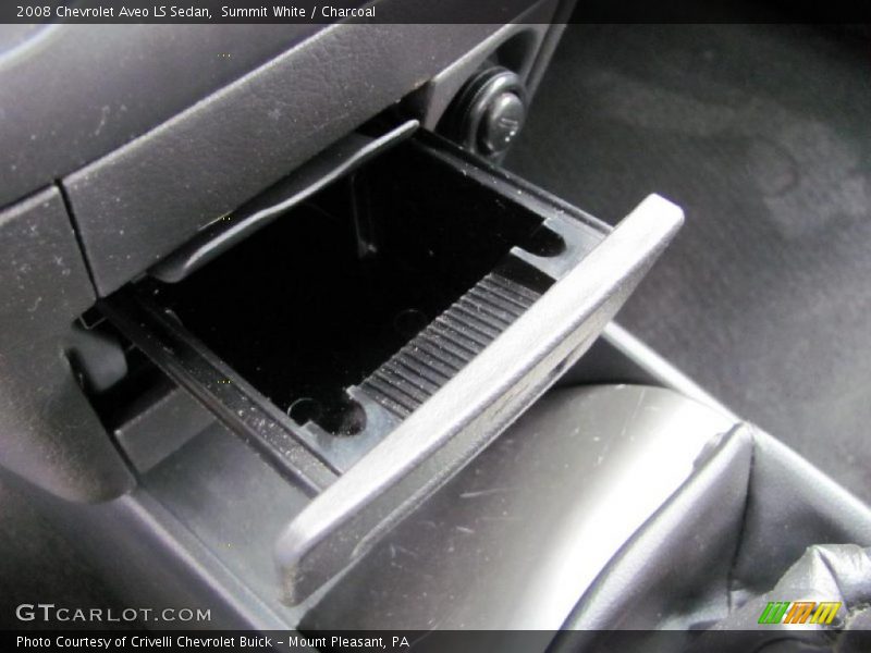 Summit White / Charcoal 2008 Chevrolet Aveo LS Sedan