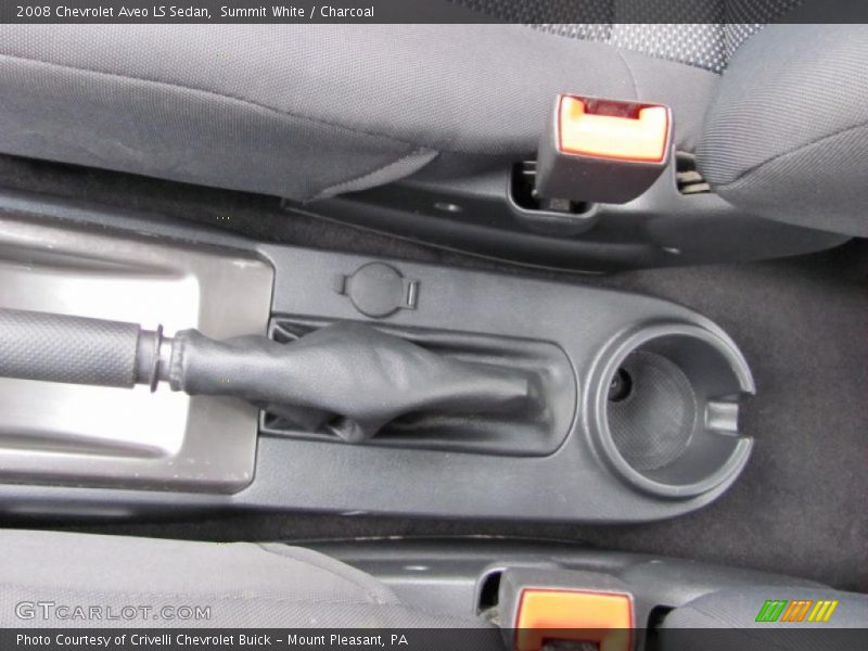 Summit White / Charcoal 2008 Chevrolet Aveo LS Sedan