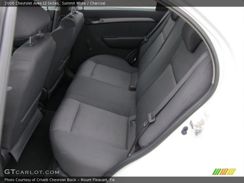 Summit White / Charcoal 2008 Chevrolet Aveo LS Sedan