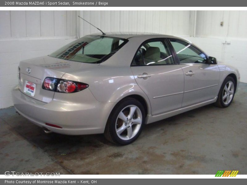 Smokestone / Beige 2008 Mazda MAZDA6 i Sport Sedan