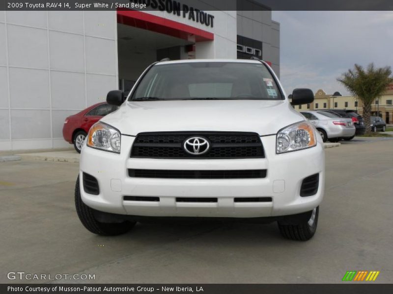 Super White / Sand Beige 2009 Toyota RAV4 I4