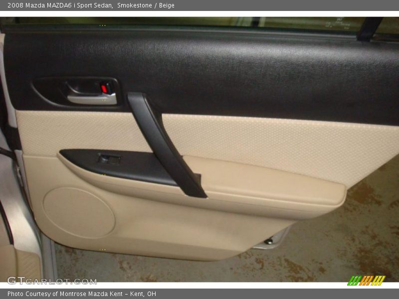 Smokestone / Beige 2008 Mazda MAZDA6 i Sport Sedan