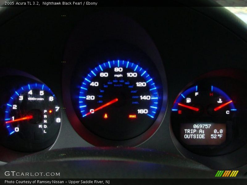 Nighthawk Black Pearl / Ebony 2005 Acura TL 3.2