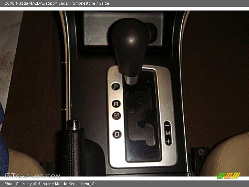 Smokestone / Beige 2008 Mazda MAZDA6 i Sport Sedan
