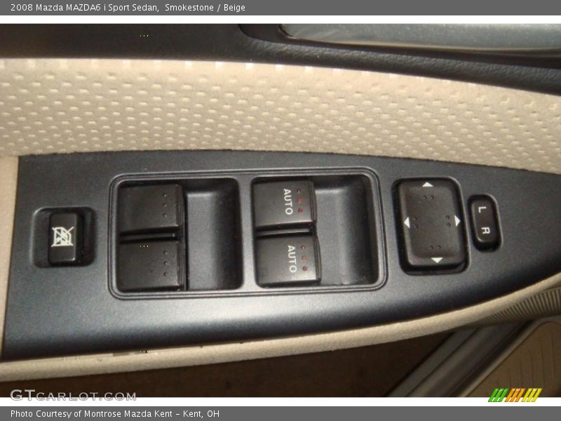 Smokestone / Beige 2008 Mazda MAZDA6 i Sport Sedan