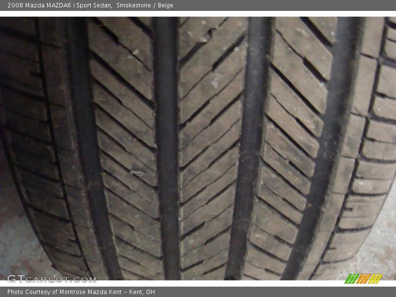 Smokestone / Beige 2008 Mazda MAZDA6 i Sport Sedan