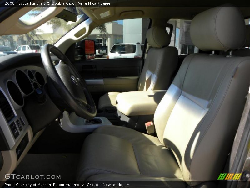 Pyrite Mica / Beige 2008 Toyota Tundra SR5 Double Cab