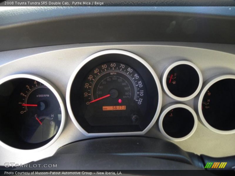 Pyrite Mica / Beige 2008 Toyota Tundra SR5 Double Cab