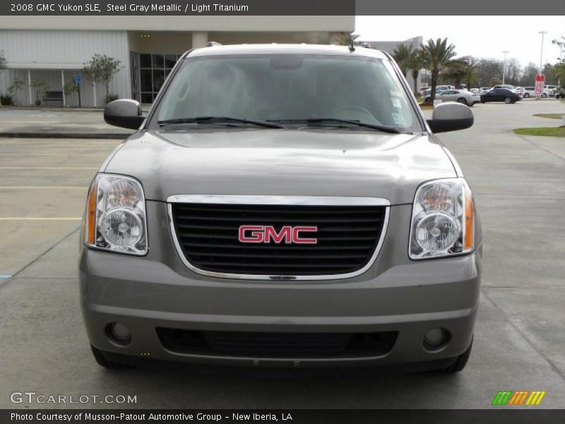 Steel Gray Metallic / Light Titanium 2008 GMC Yukon SLE