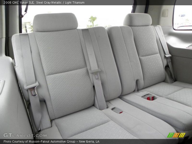 Steel Gray Metallic / Light Titanium 2008 GMC Yukon SLE