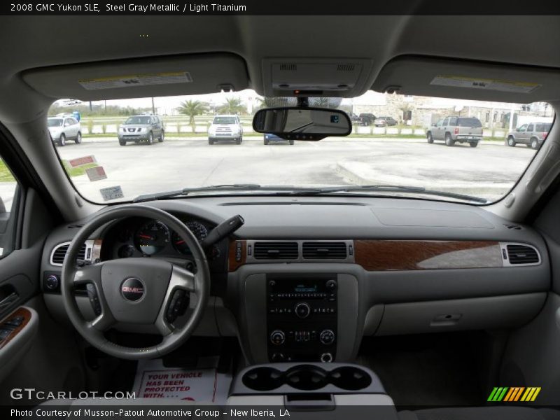 Steel Gray Metallic / Light Titanium 2008 GMC Yukon SLE