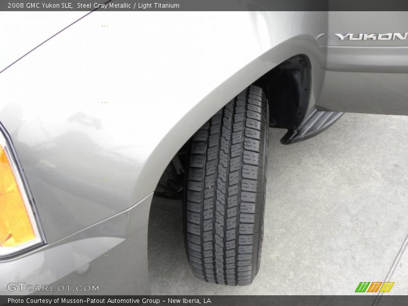 Steel Gray Metallic / Light Titanium 2008 GMC Yukon SLE