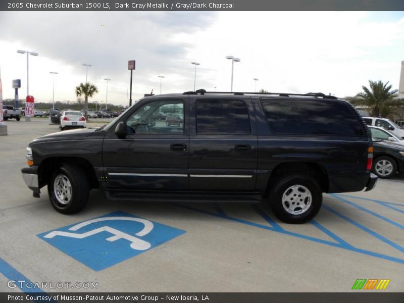 Dark Gray Metallic / Gray/Dark Charcoal 2005 Chevrolet Suburban 1500 LS