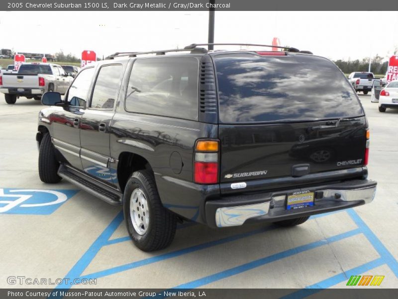 Dark Gray Metallic / Gray/Dark Charcoal 2005 Chevrolet Suburban 1500 LS