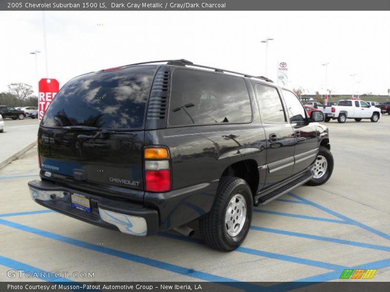 Dark Gray Metallic / Gray/Dark Charcoal 2005 Chevrolet Suburban 1500 LS