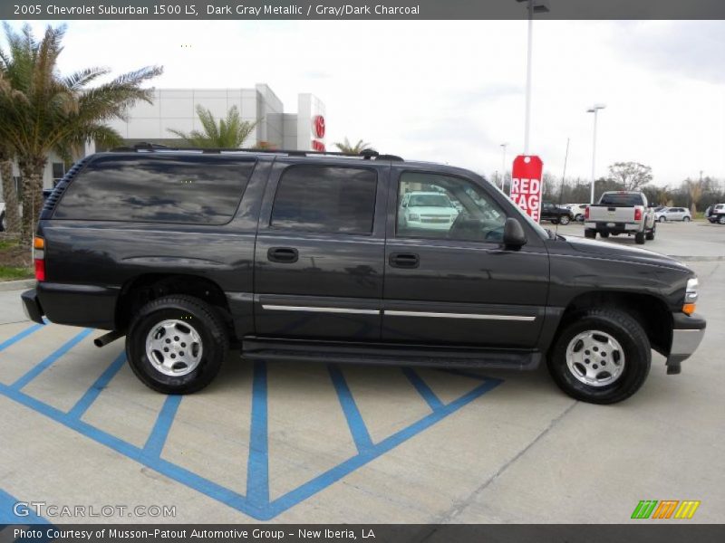 Dark Gray Metallic / Gray/Dark Charcoal 2005 Chevrolet Suburban 1500 LS