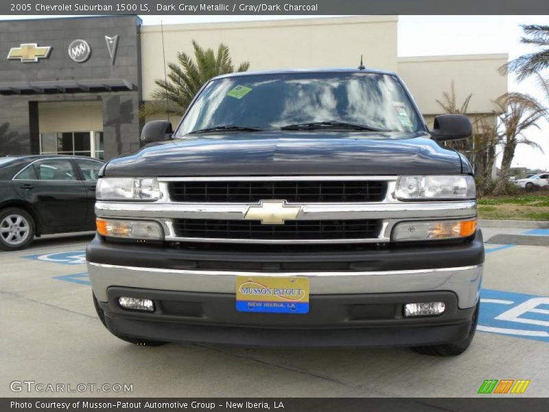 Dark Gray Metallic / Gray/Dark Charcoal 2005 Chevrolet Suburban 1500 LS