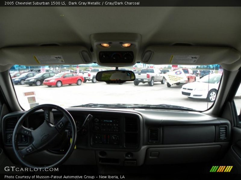 Dark Gray Metallic / Gray/Dark Charcoal 2005 Chevrolet Suburban 1500 LS
