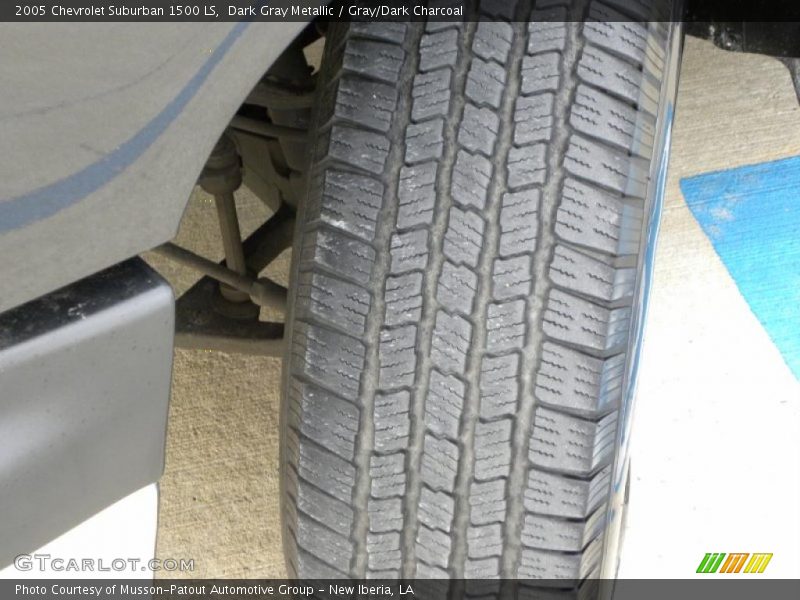 Dark Gray Metallic / Gray/Dark Charcoal 2005 Chevrolet Suburban 1500 LS