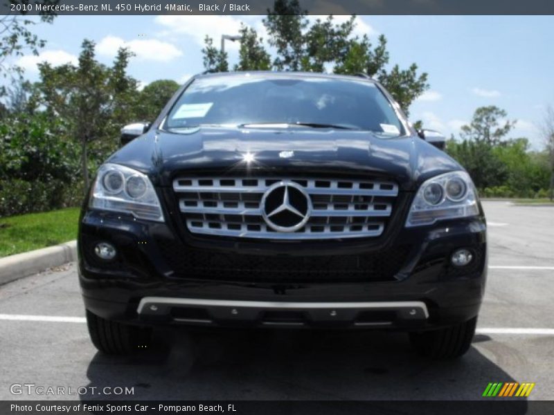 Black / Black 2010 Mercedes-Benz ML 450 Hybrid 4Matic