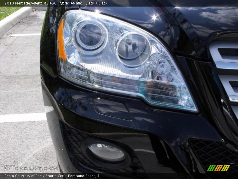 Black / Black 2010 Mercedes-Benz ML 450 Hybrid 4Matic