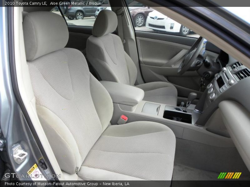 Aloe Green Metallic / Bisque 2010 Toyota Camry LE