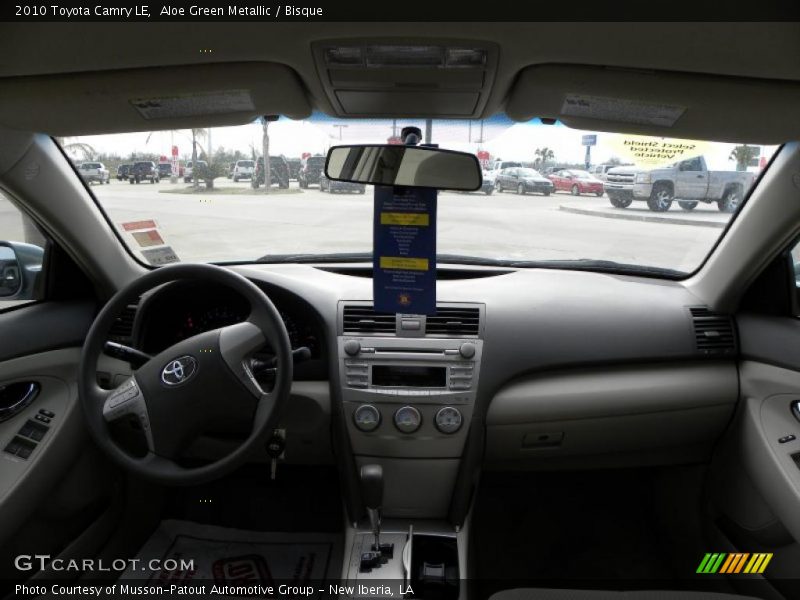 Aloe Green Metallic / Bisque 2010 Toyota Camry LE