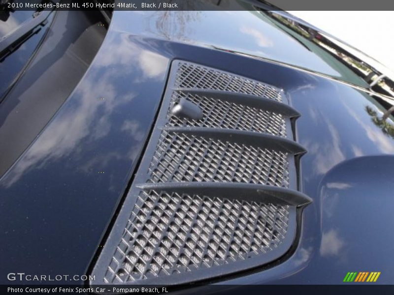 Black / Black 2010 Mercedes-Benz ML 450 Hybrid 4Matic