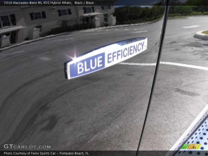 Black / Black 2010 Mercedes-Benz ML 450 Hybrid 4Matic