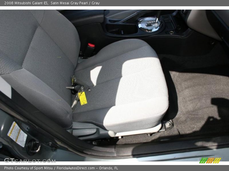 Satin Mesai Gray Pearl / Gray 2008 Mitsubishi Galant ES