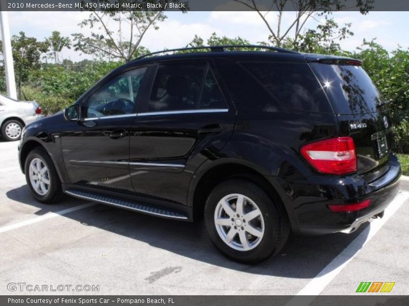 Black / Black 2010 Mercedes-Benz ML 450 Hybrid 4Matic