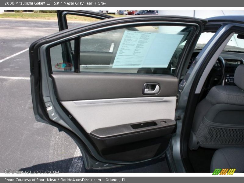 Satin Mesai Gray Pearl / Gray 2008 Mitsubishi Galant ES