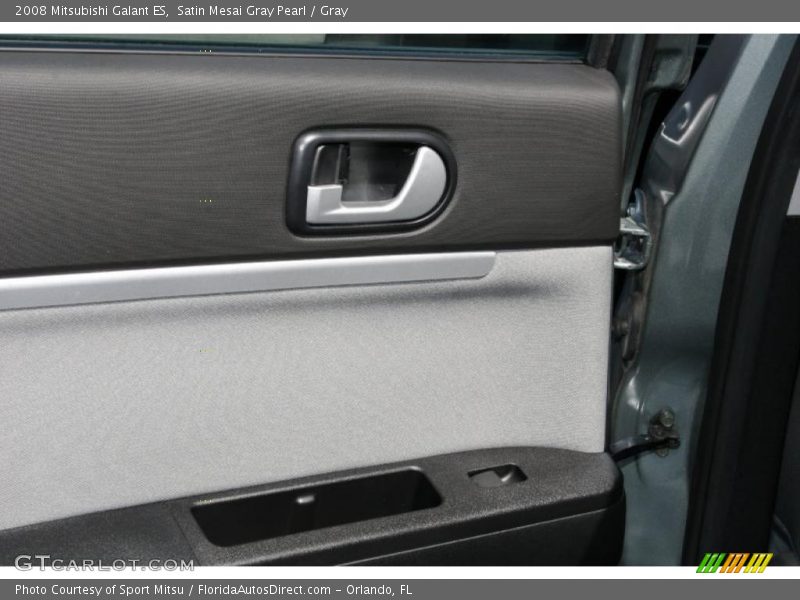 Satin Mesai Gray Pearl / Gray 2008 Mitsubishi Galant ES