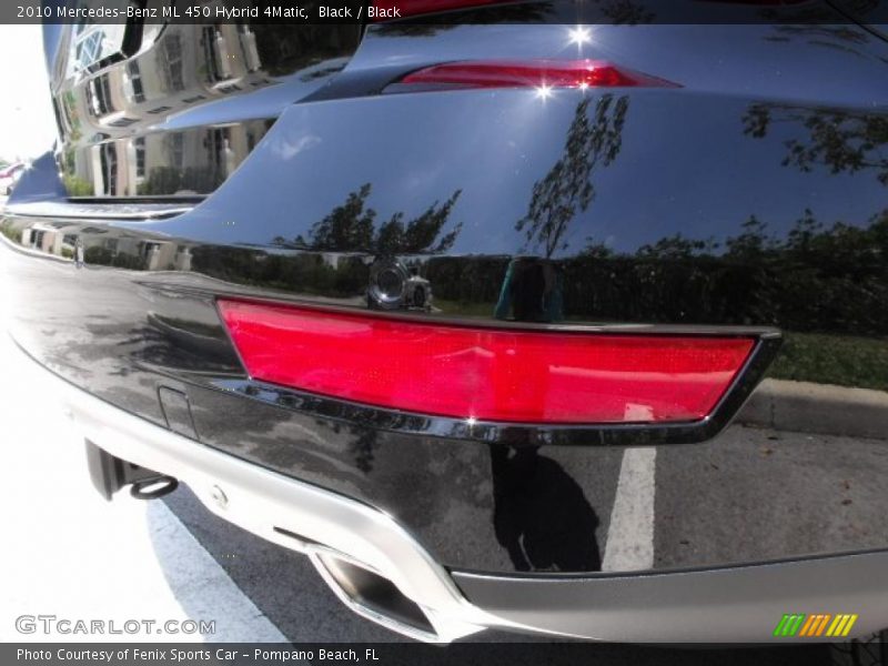 Black / Black 2010 Mercedes-Benz ML 450 Hybrid 4Matic
