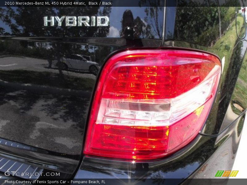 Black / Black 2010 Mercedes-Benz ML 450 Hybrid 4Matic