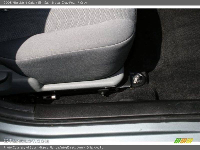 Satin Mesai Gray Pearl / Gray 2008 Mitsubishi Galant ES