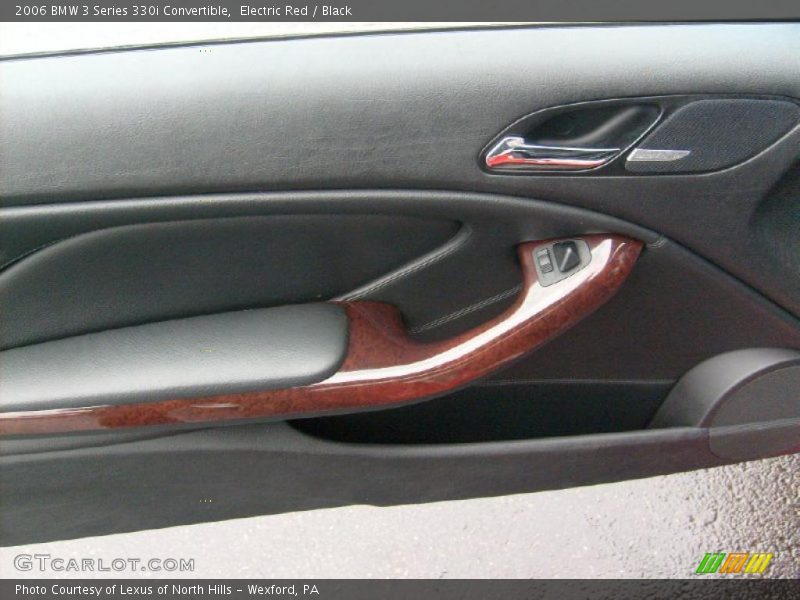 Electric Red / Black 2006 BMW 3 Series 330i Convertible