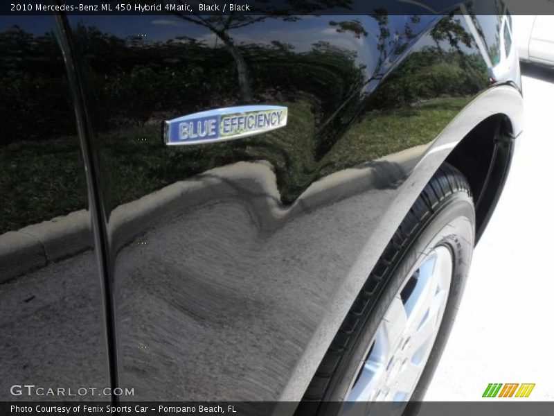 Black / Black 2010 Mercedes-Benz ML 450 Hybrid 4Matic