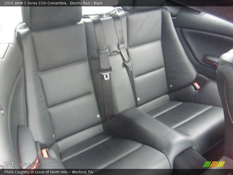 Electric Red / Black 2006 BMW 3 Series 330i Convertible