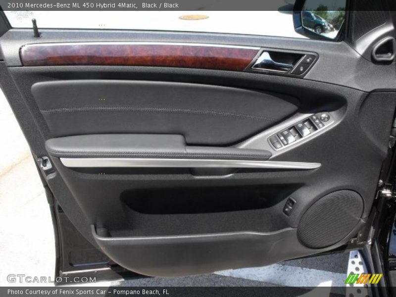 Black / Black 2010 Mercedes-Benz ML 450 Hybrid 4Matic