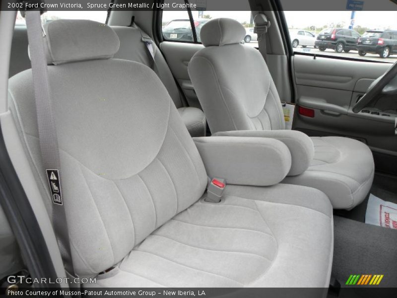 Spruce Green Metallic / Light Graphite 2002 Ford Crown Victoria