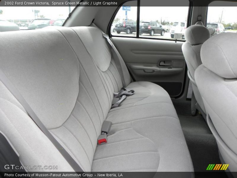 Spruce Green Metallic / Light Graphite 2002 Ford Crown Victoria