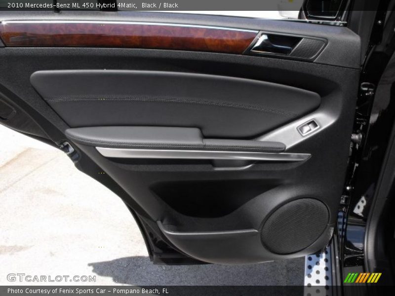 Black / Black 2010 Mercedes-Benz ML 450 Hybrid 4Matic