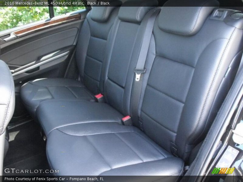 Black / Black 2010 Mercedes-Benz ML 450 Hybrid 4Matic