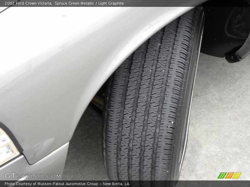 Spruce Green Metallic / Light Graphite 2002 Ford Crown Victoria
