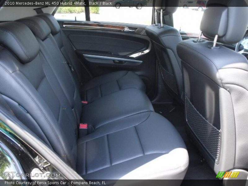 Black / Black 2010 Mercedes-Benz ML 450 Hybrid 4Matic