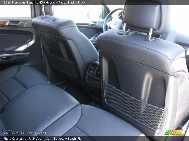 Black / Black 2010 Mercedes-Benz ML 450 Hybrid 4Matic